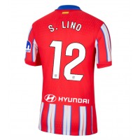 Fotbalové Dres Atletico Madrid Samuel Lino #12 Domácí 2024-25 Krátký Rukáv